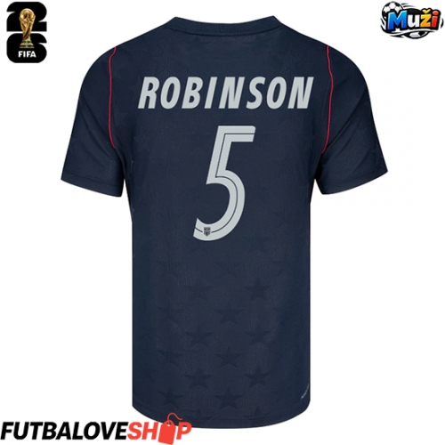 Dres Spojené štáty Antonee Robinson #5 Preč MS 2026 Krátky Rukáv